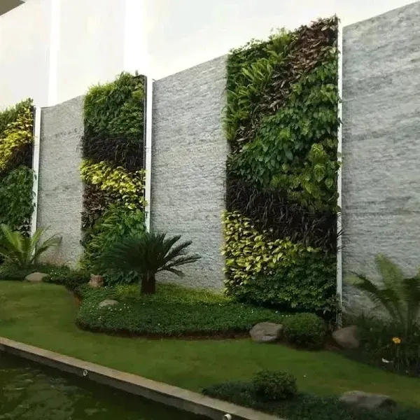 contoh taman vertical garden